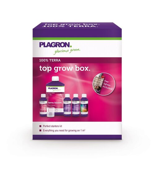 Top grow box 100% soil from Plagron