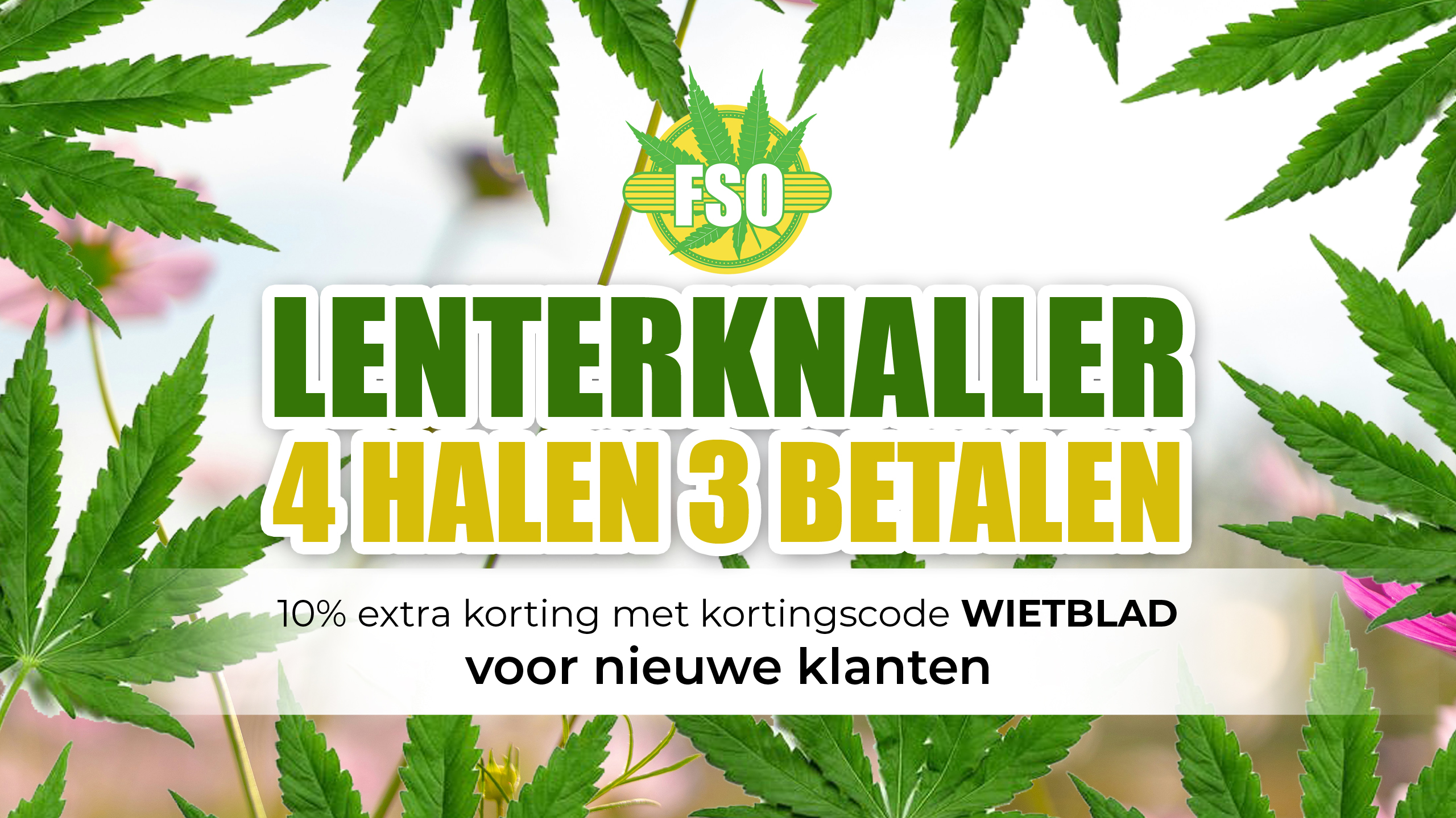 home - Wietzaden kopen - Voor buiten of binnen | 4 HALEN, 3 BETALEN